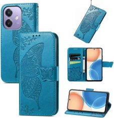 GS Ovitek za Oppo A40 / Oppo A40m, metuljček, moder