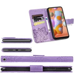 GS Ovitek za Oppo A40 / Oppo A40m, metuljček, vijoličen