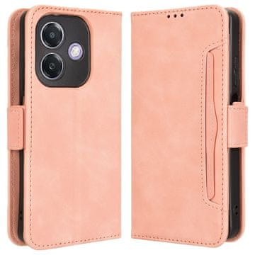 GS Preklopni ovitek za Oppo A40 / Oppo A40m, reža za kartico, roza