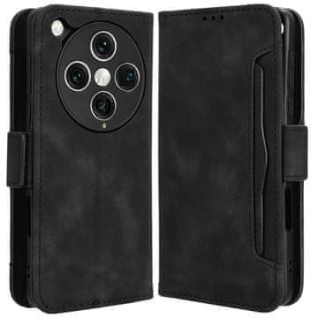 GS Preklopni ovitek za Oppo Find X8 Pro, reža za kartico, črn