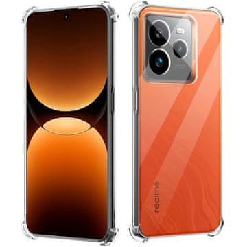Overboard Ovitek za Realme GT 7 Pro, odporen proti padcem, prozoren