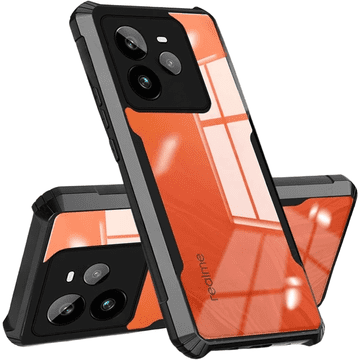 Overboard Ovitek za Realme GT 7 Pro, hibridni, odporen proti padcu, črn