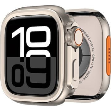 GS Aluminijasto ohišje za Apple Watch 10/11 46 mm, titanovo