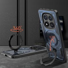 GS Ovitek za Xiaomi Redmi Note 14 Pro+ 5G, vojaški MagSafe, moder