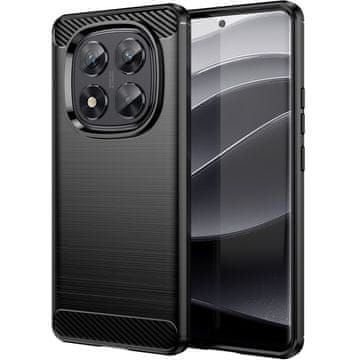 GS Ovitek za Xiaomi Redmi Note 14 Pro 5G / Xiaomi Poco X7 5G, karbonski, črn