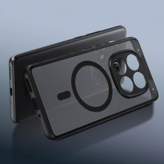 Overboard Ovitek za Xiaomi Redmi Note 14 Pro 5G / Xiaomi Poco X7 5G, za MagSafe, mat ovitek , črn
