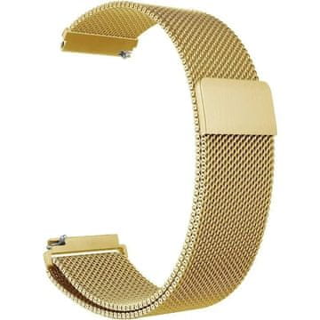 GS Univerzalna milanska zapestnica 22 mm, zlata