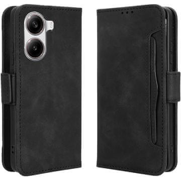 GS Ovitek za Xiaomi Poco X7 Pro 5G, reža za kartico, črn