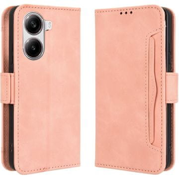 GS Ovitek za Xiaomi Poco X7 Pro 5G, reža za kartico, roza