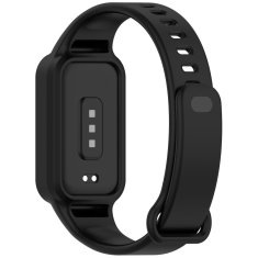 GS Silikonski pašček za Xiaomi Smart Band 9 Active / Xiaomi Redmi Band 3, črn