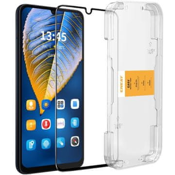 ENKAY Kaljeno steklo za Samsung Galaxy A16 / A16 5G, črno