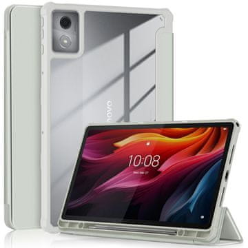 GS Hibridni ovitek za Lenovo Tab K11 Plus Smartcase z držalom za pisalo, siv