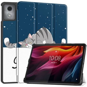 GS Ovitek za Lenovo Tab K11 Plus, Smartcase, mačka