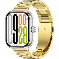 GS Jeklena zapestnica za Xiaomi Redmi Watch 5, zlata
