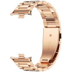 GS Jeklena zapestnica za Xiaomi Redmi Watch 5, roza in zlata