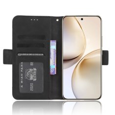GS Realme 14 Pro+ 5G preklopni ovitek, reža za kartico, črna