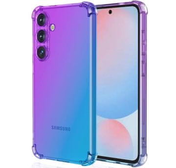 GS Gradientni ovitek za Samsung Galaxy A56 5G, vijoličen/moder