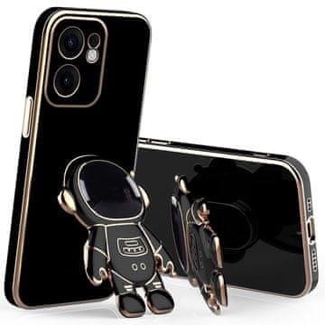 GS Ovitek za Oppo Reno 13F / Oppo Reno 13FS, Astronavt, črn