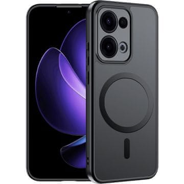 Overboard Ovitek za Oppo Reno 13, za MagSafe, mat ovitek , črn