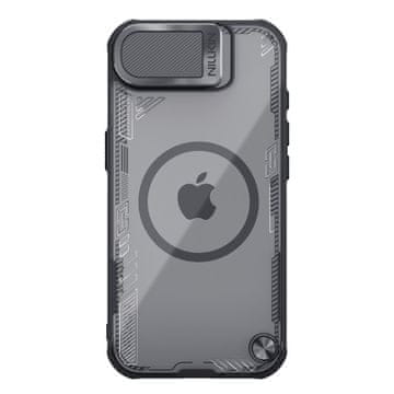 Nillkin Ovitek za iPhone 17e / 16e, Armor, Icelade Prop, Magsafe s pokrovom za kamero, črn