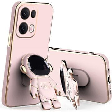 GS Ovitek za Oppo Reno 13 Pro Astronaut, roza