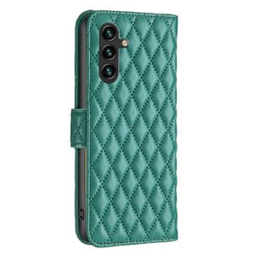 Ovitek za Samsung Galaxy A56 5G, denarnica, barva BINFEN, zelen