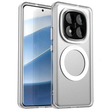 GS Ovitek za Xiaomi Redmi Note 14 Pro 5G / Poco X7 5G, Fusion Hybrid, za MagSafe, prozoren