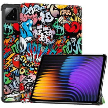 GS Ovitek za Xiaomi Pad 8 / 8 Pro / 7 / 7 Pro, Smartcase, grafiti