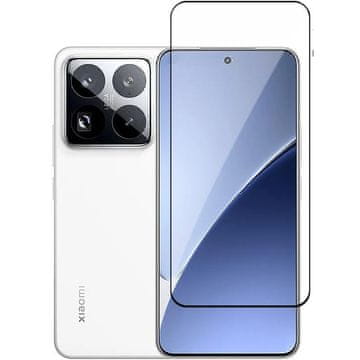 GS 3D kaljeno steklo za Xiaomi 15, črn okvir