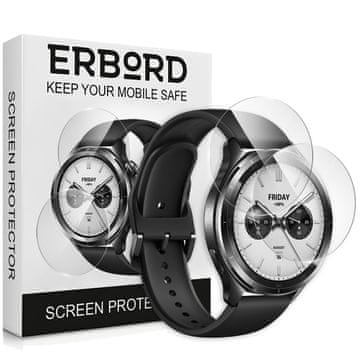 Overboard 2x kaljeno steklo Xiaomi Watch S4 47 mm, hitro