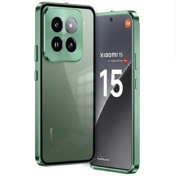 GS Ovitek za Xiaomi 15, okvir, zelen