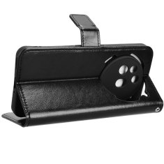 GS Ovitek denarnica Crazy Horse za Nothing Phone 3A Pro, črn