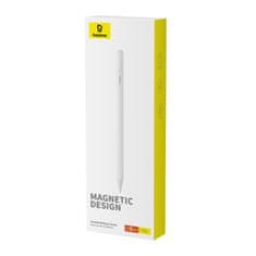 GS Aktivno pisalo za iPad / iPad Pro / iPad Air / Mini USB-C OS-Baseus Smooth Writing 2 Series Stylus Lite z LED diodami - lunino bela