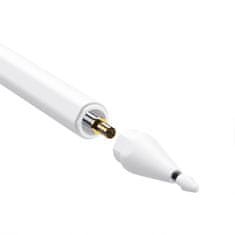 GS Aktivno pisalo za iPad / iPad Pro / iPad Air / Mini USB-C OS-Baseus Smooth Writing 2 Series Stylus Lite z LED diodami - lunino bela