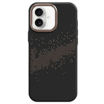 GS Ovitek za iPhone 16, Milky Way, zlat