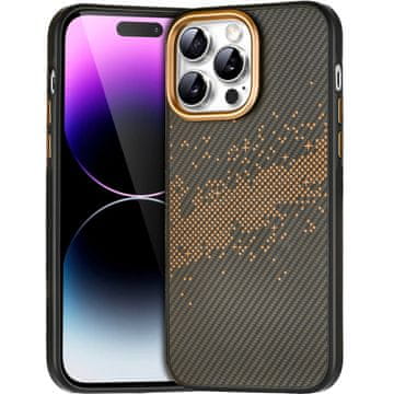 GS Ovitek za iPhone 14 Pro, Milky Way, zlat