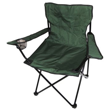 Linder Exclusiv zložljiv kamping stol ANGLER - temno zelen