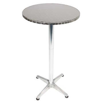 Linder Exclusiv bistro miza 60 cm BISTRO - srebrn