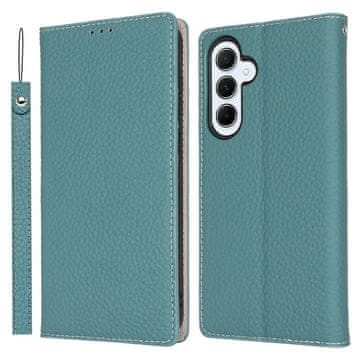 GS Ovitek za Samsung Galaxy S25+ Plus, z vzorcem liči, moder