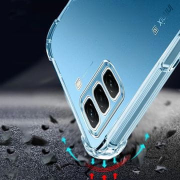 Overboard Ovitek za Infinix Hot 50 Pro+ 4G, odporen proti padcem, prozoren