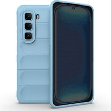 GS Infinix Hot 50 Pro 4G igralni ovitek, odporen proti udarcem, moder