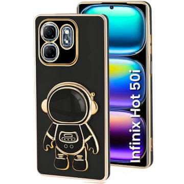 GS Ovitek za Infinix Hot 50i 4G, Astronaut, črn