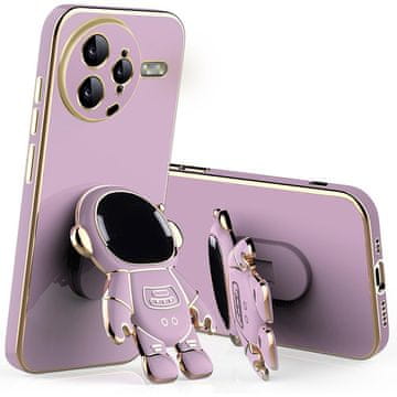 GS Ovitek za Xiaomi Poco F7 Ultra, Astronaut, vijoličen