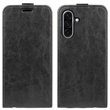GS Ovitek s preklopom za Samsung Galaxy A36 5G / A56 5G, preklopni, črn