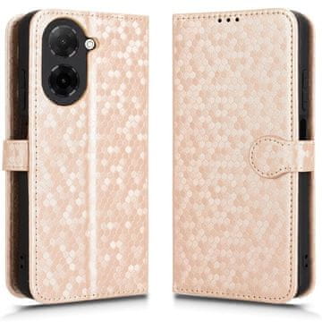 GS Ovitek za Xiaomi Redmi A5, denarnica Rombus, roza