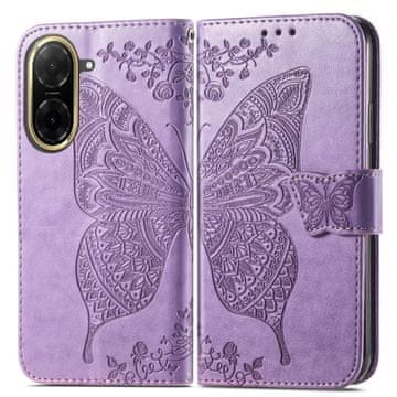GS Ovitek za Xiaomi Redmi A5, metulj, vijoličen