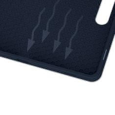 Overboard Ovitek za Samsung Galaxy Tab S10 FE+ Plus, Smartcase z držalom za pisalo, temno moder