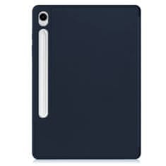Overboard Ovitek za Samsung Galaxy Tab S10 FE+ Plus, Smartcase z držalom za pisalo, temno moder