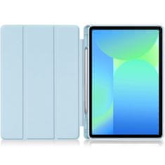 Overboard Ovitek za Samsung Galaxy Tab S10 FE+ Plus, Smartcase z držalom za pisalo, moder