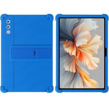 GS Silikonski ovitek za Lenovo Yoga Tab Plus 12.7", Impact, oklepljen, temno moder